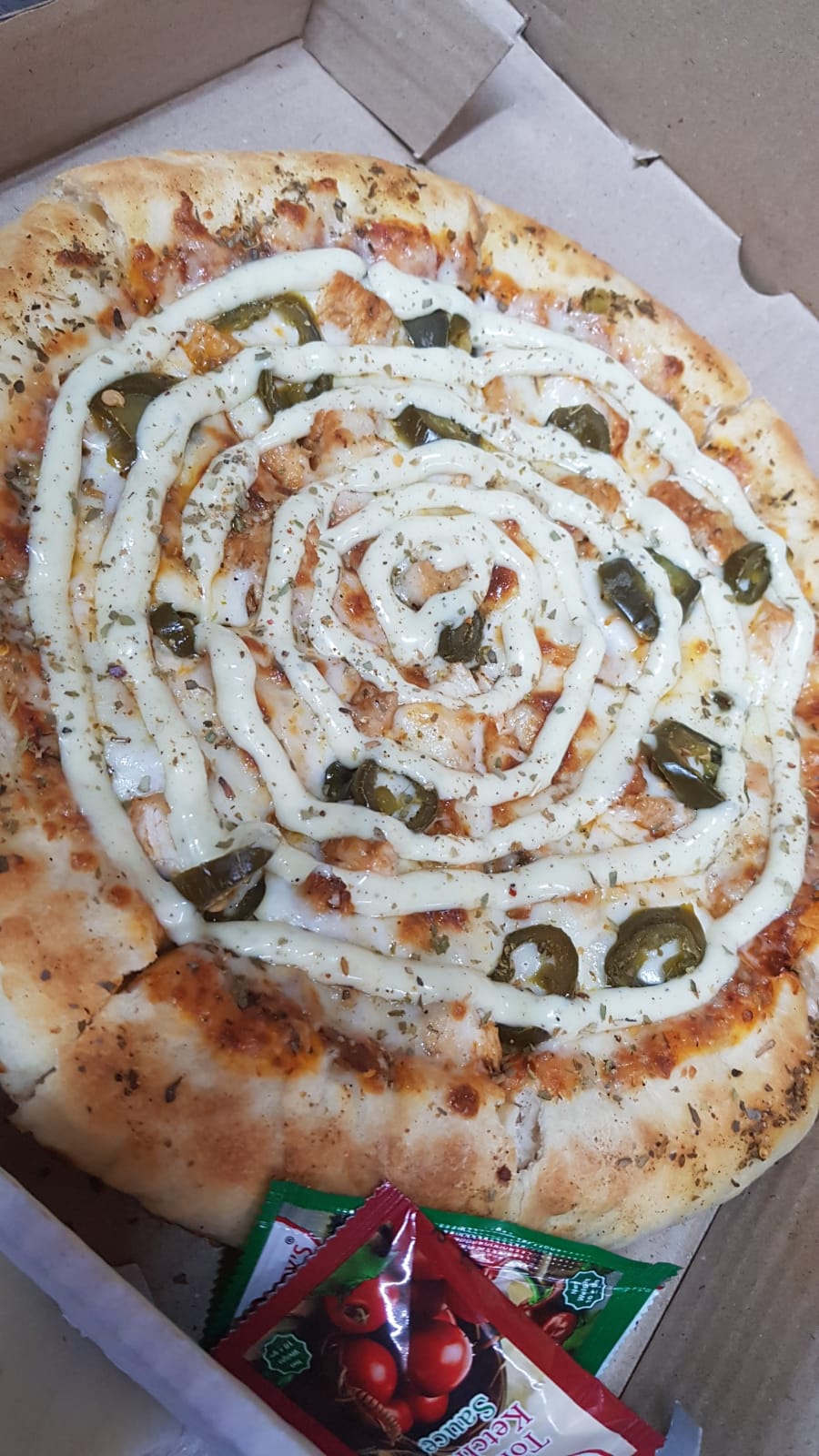 Creamy Tikka Pizza